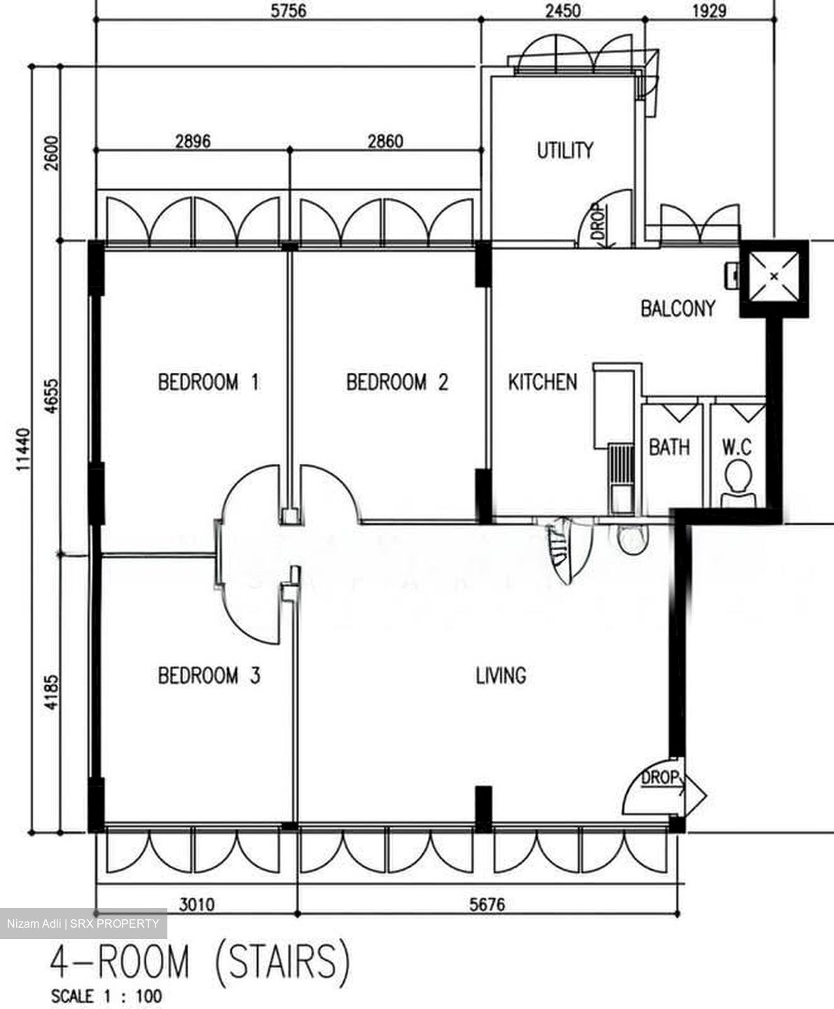 Blk 200 Toa Payoh Spring (Toa Payoh), HDB 4 Rooms #569287351